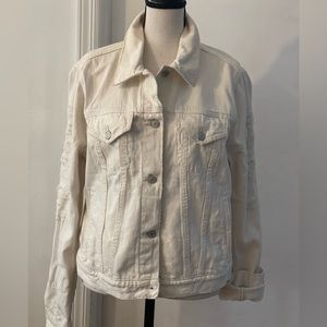 Denim&Supply, Ralph Lauren off white denim jacket